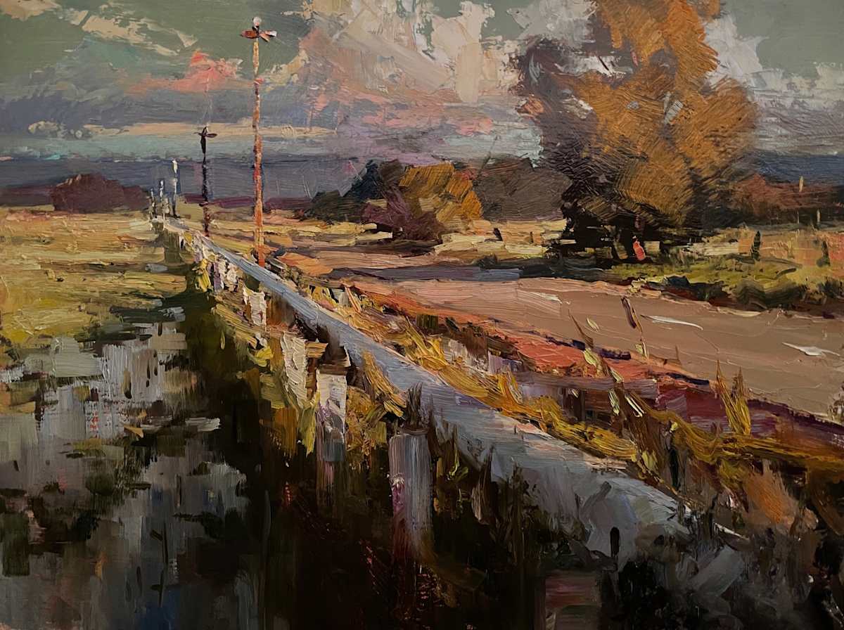 Old Mandurah Road by Leon Holmes 