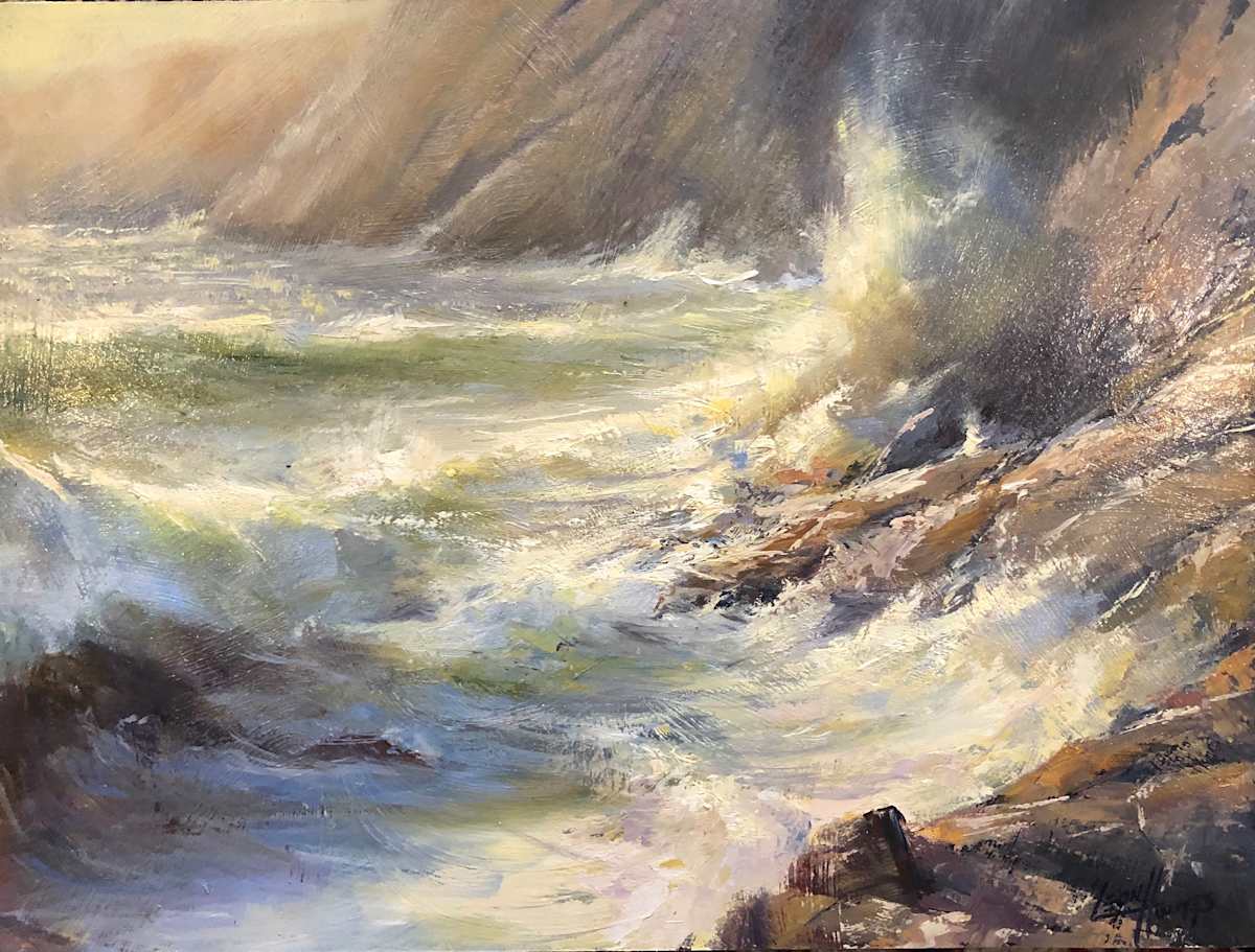 Winter Coast - Albany by Leon Holmes 