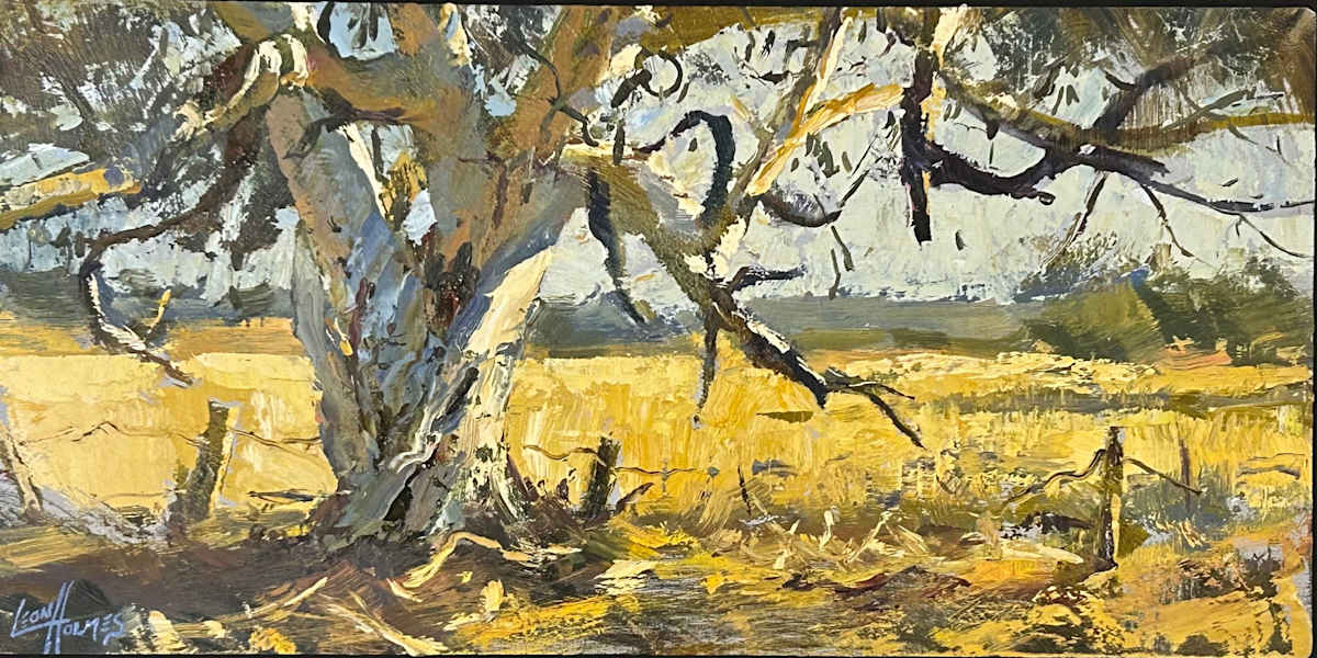 Golden Reflections by Leon Holmes 