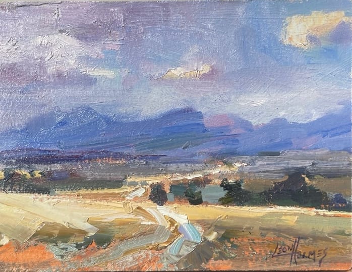 Tracks In The Grass by Leon Holmes, Image 2.