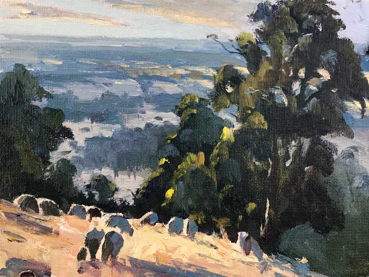 Sheep On Hill 