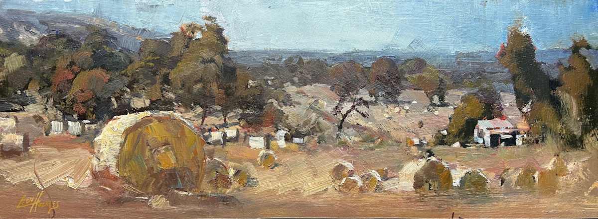 Summer Hay by Leon Holmes 