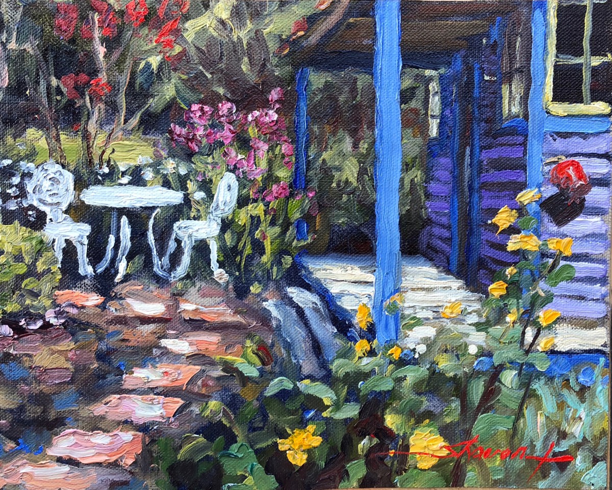 Plein Summer's Finale by Sharon Rusch Shaver 