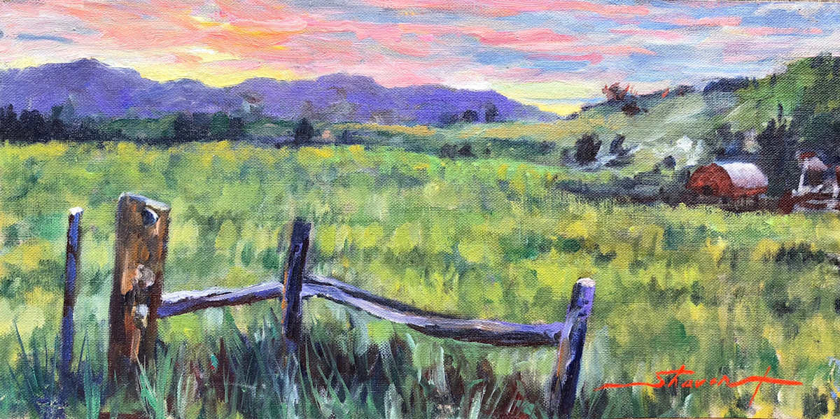 Sunset by Sharon Rusch Shaver, Image 1.