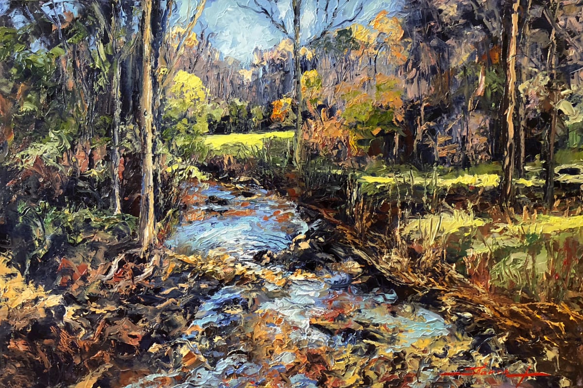 Fall's Plein Beauty by Sharon Rusch Shaver, Image 1.