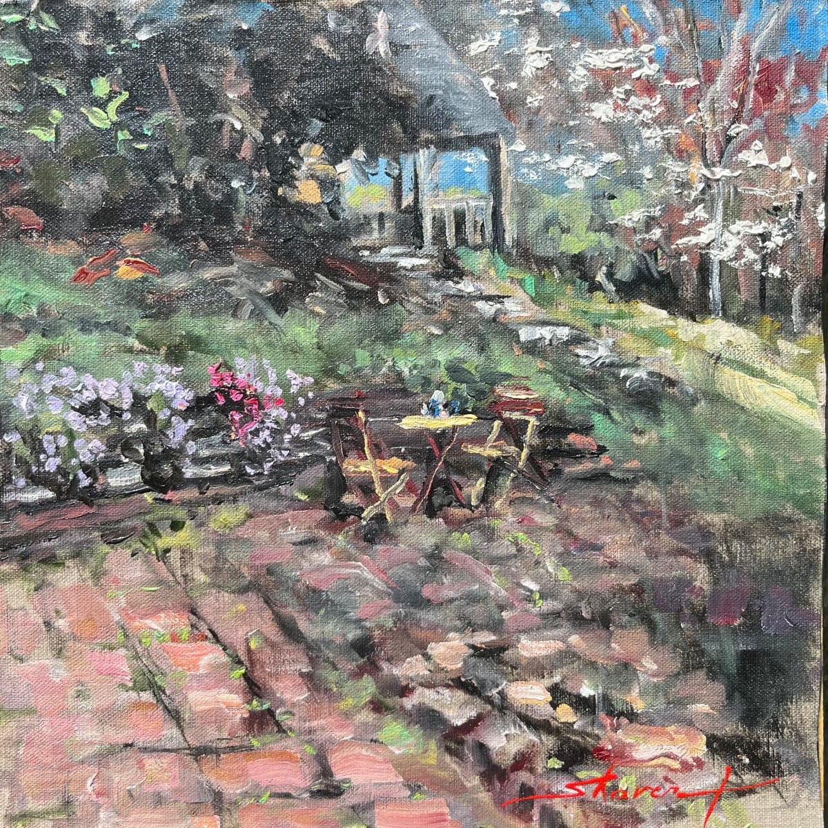 Plein Spring Joy by Sharon Rusch Shaver, Image 2.