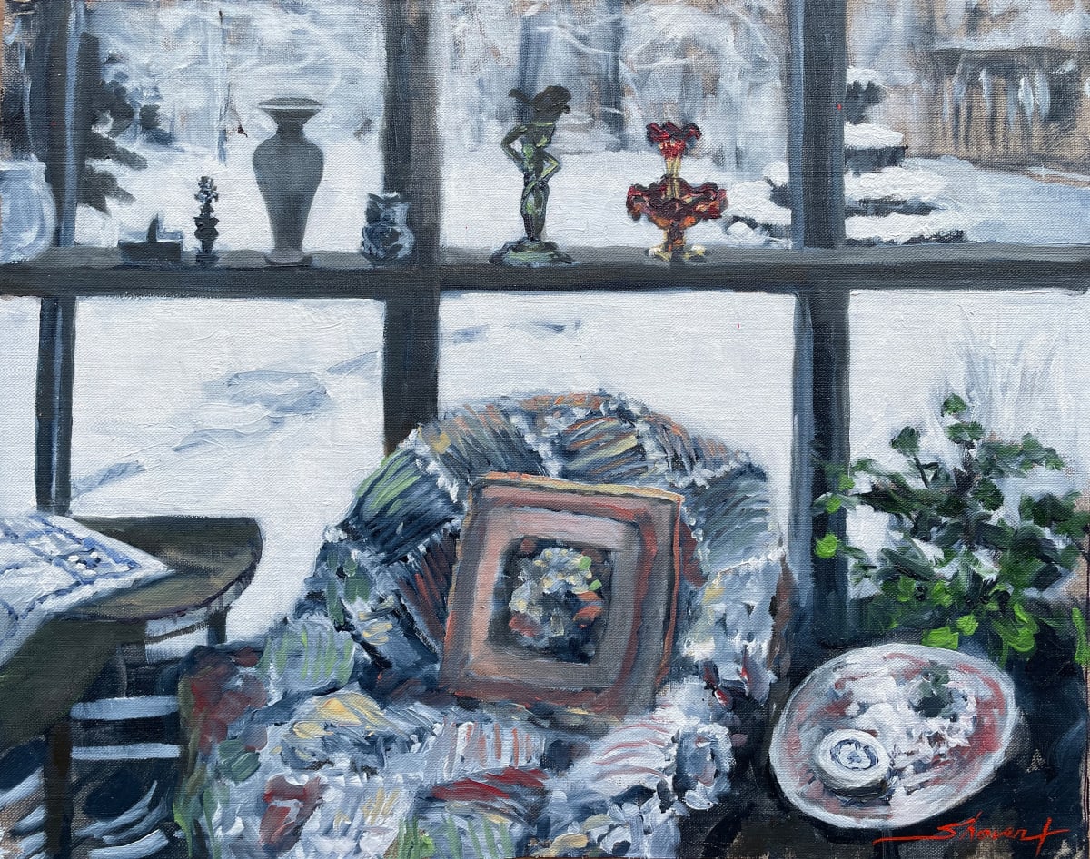 Plein Winter Comfort by Sharon Rusch Shaver, Image 1.