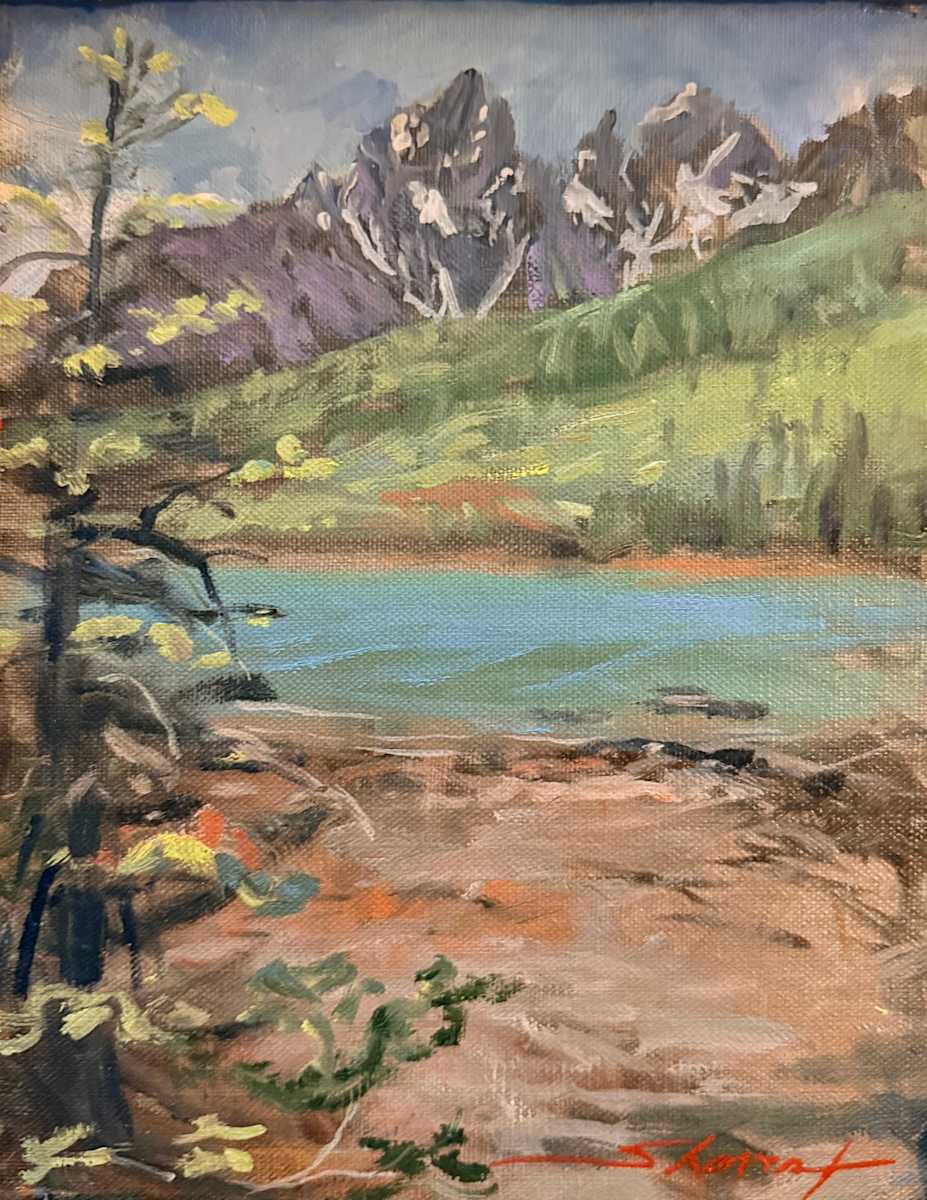 Plein Grand Tetons by Sharon Rusch Shaver, Image 1.