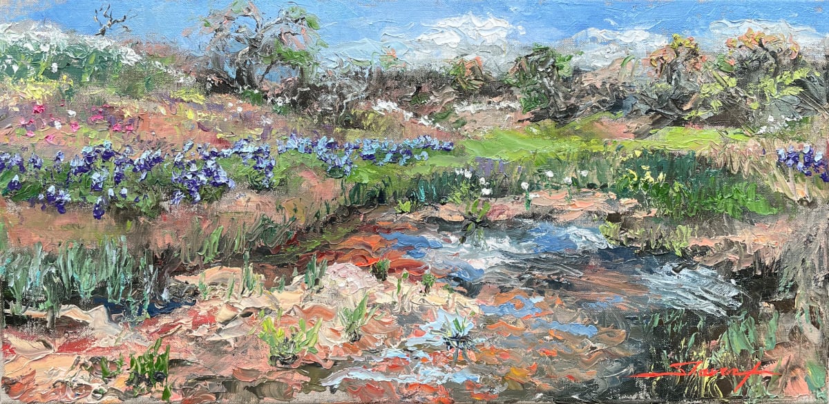 Plein Texas Glory by Sharon Rusch Shaver 