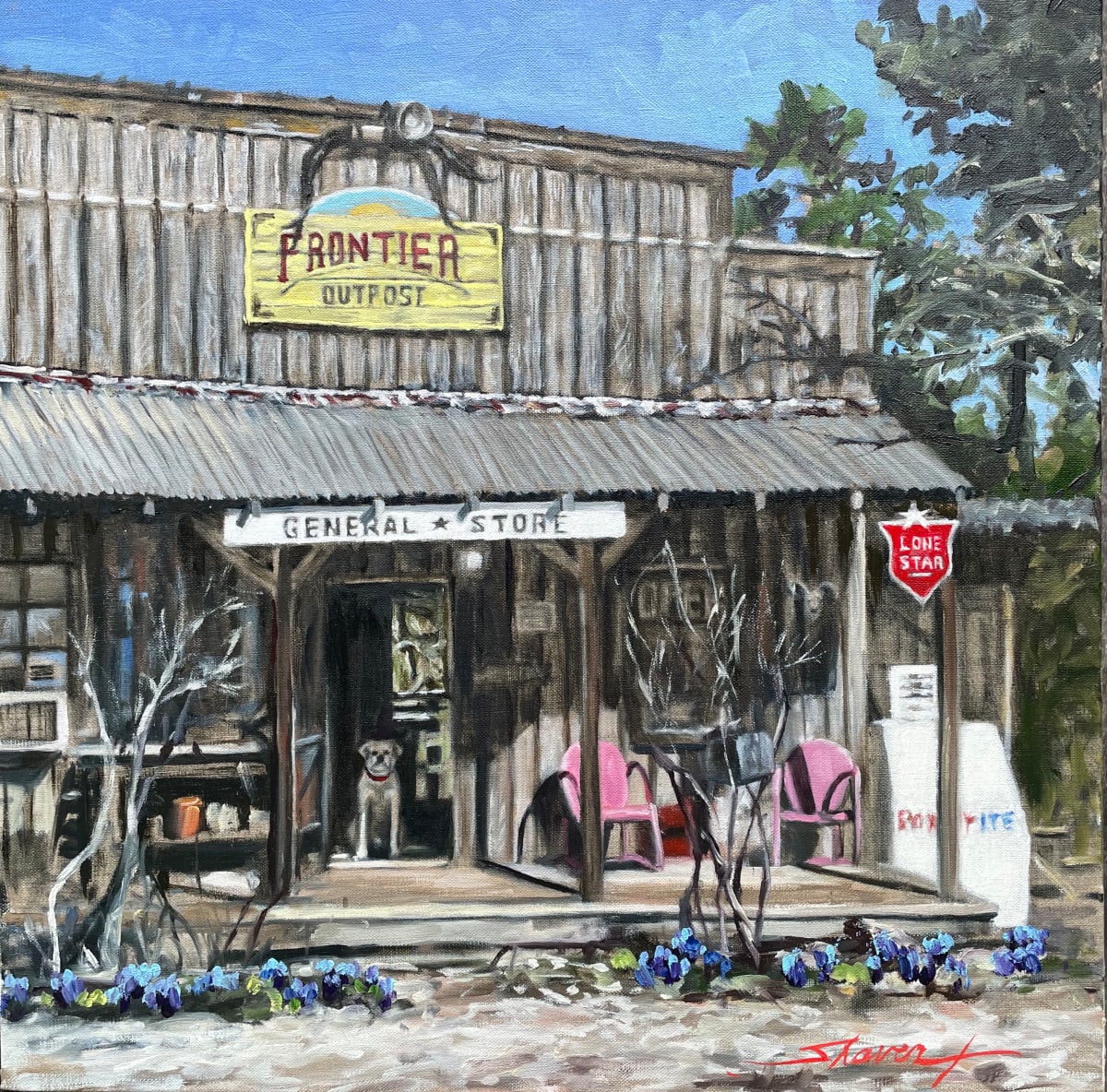 Frontier Outpost Texas by Sharon Rusch Shaver 