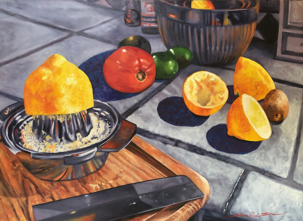 Lemons & Tomatoes by Sharon Rusch Shaver 