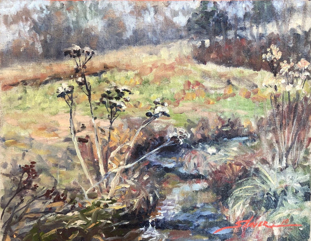 Plein Autumn Beauty by Sharon Rusch Shaver 