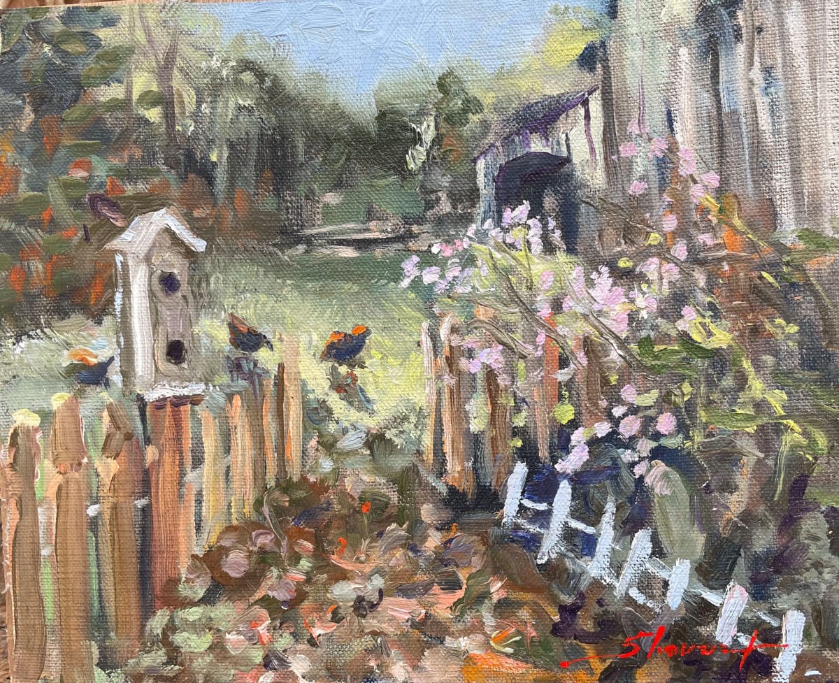 Plein Garden Chaos by Sharon Rusch Shaver  Image: Plein Garden Chaos