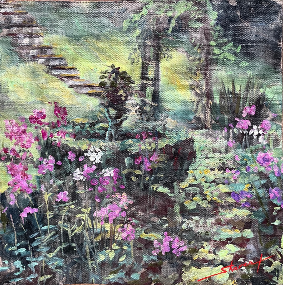 Plein Lovely Day by Sharon Rusch Shaver, Image 1.