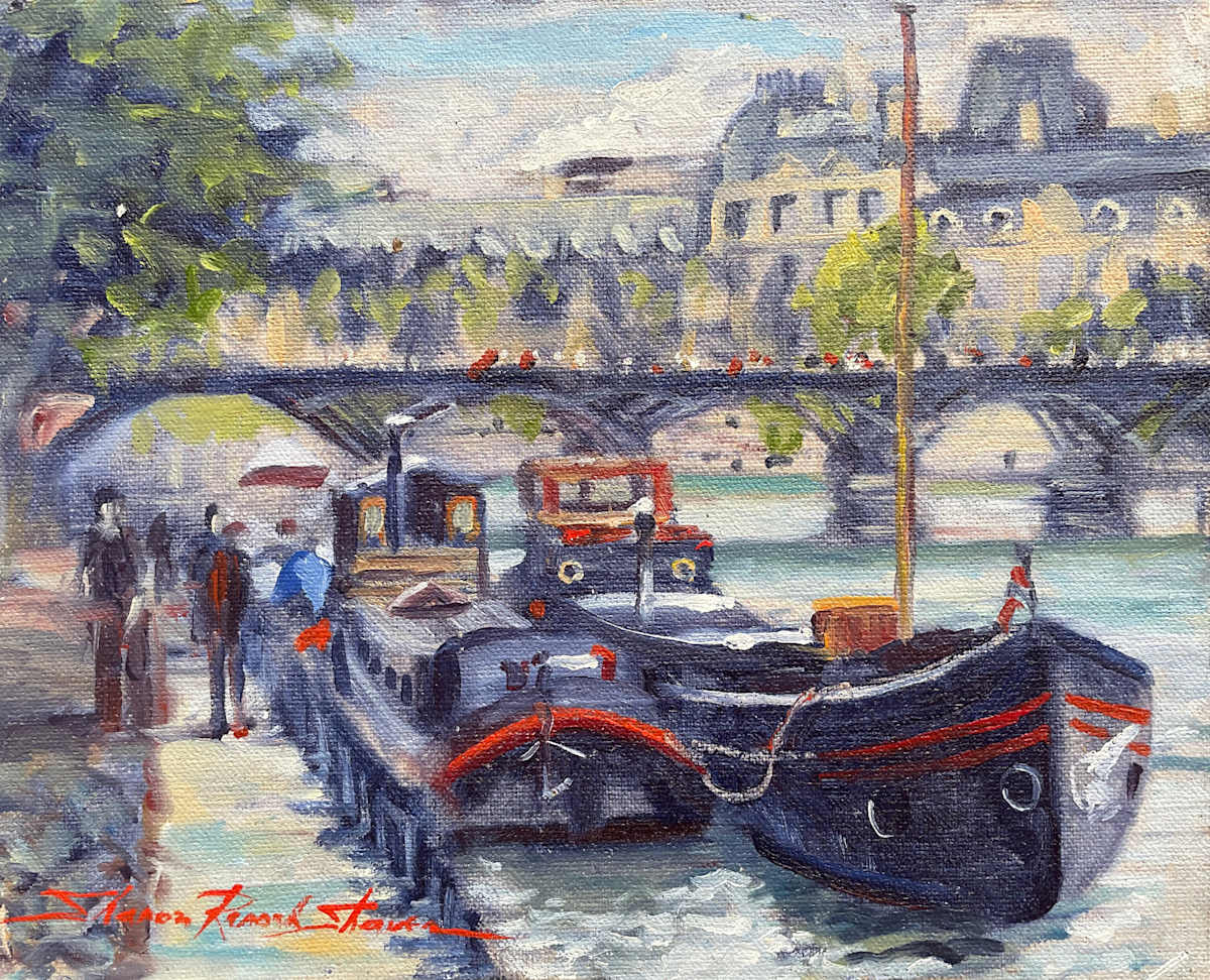 Plein Paris by Sharon Rusch Shaver, Image 1.