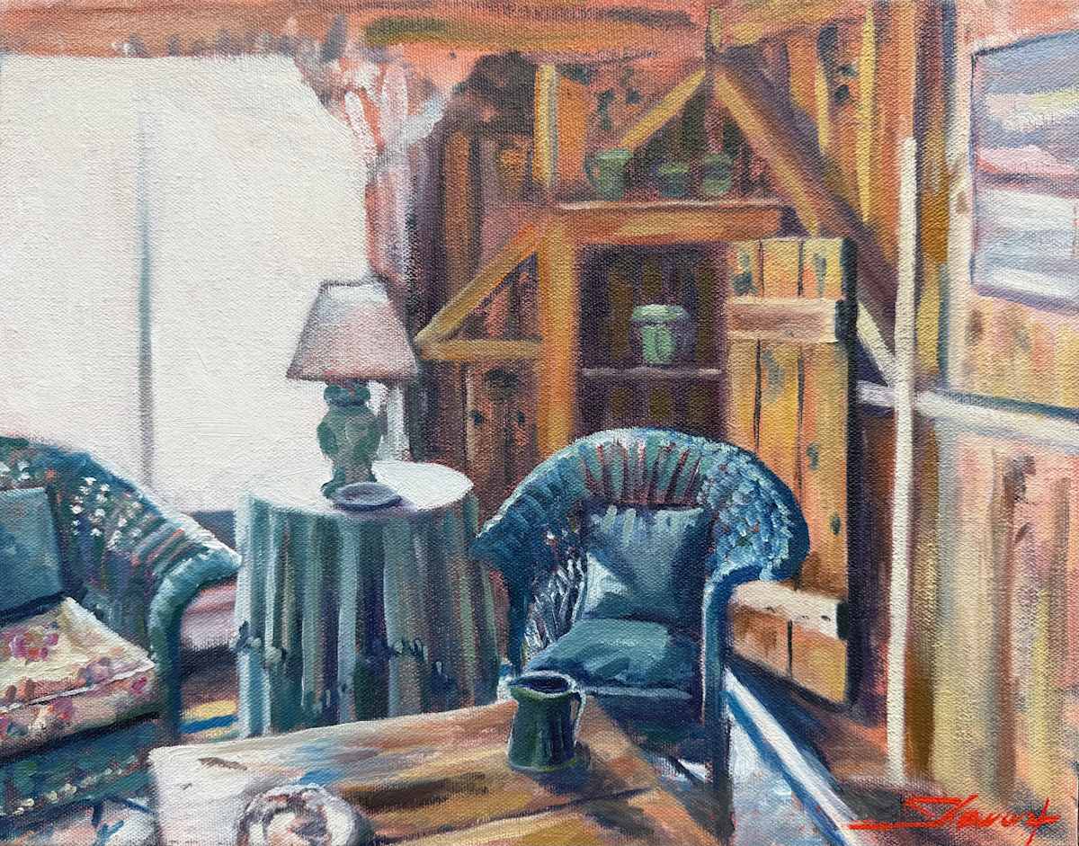 Cathy's Cabin by Sharon Rusch Shaver, Image 1.