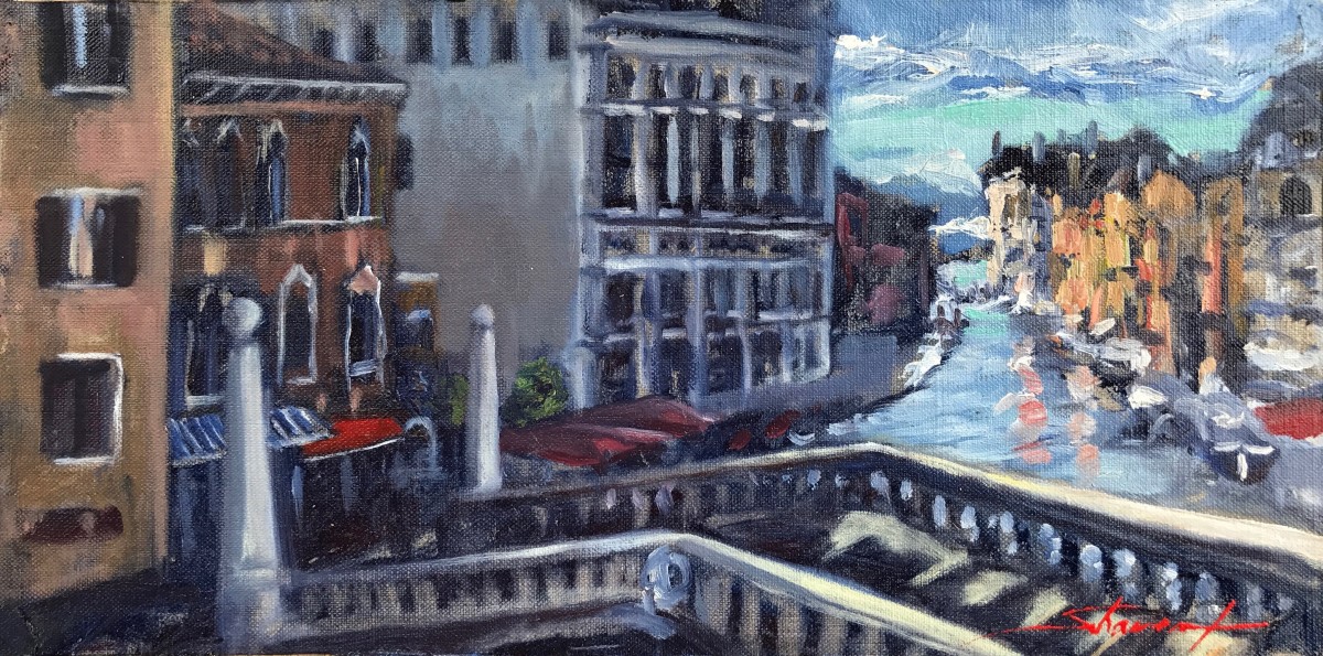 View of Venice by Sharon Rusch Shaver 