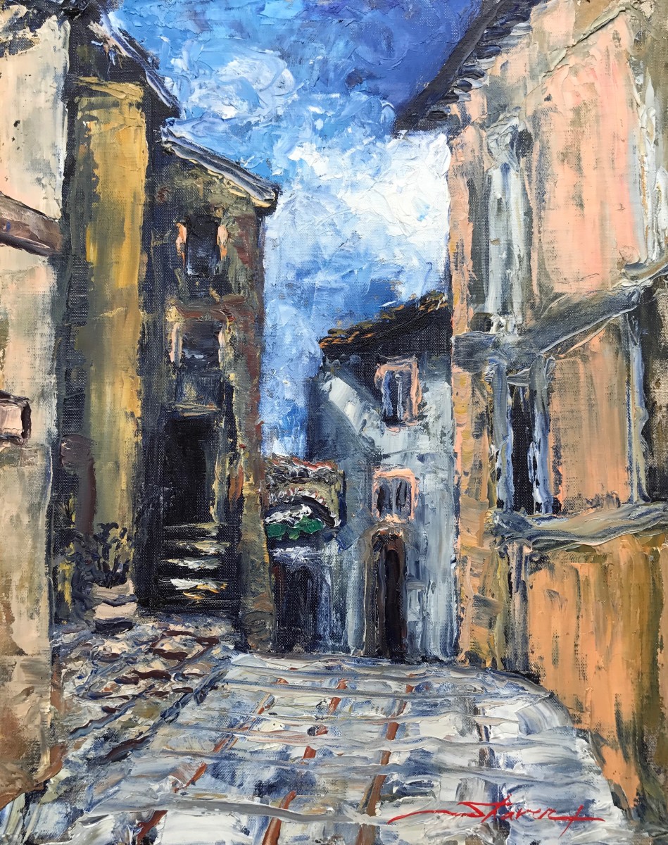 Plein Trevi by Sharon Rusch Shaver 