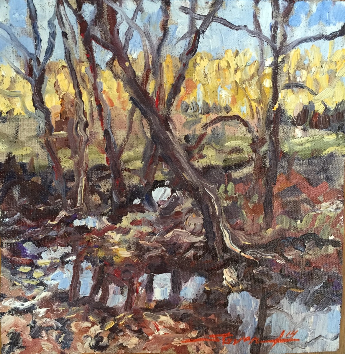 Deshea Creek by Sharon Rusch Shaver 