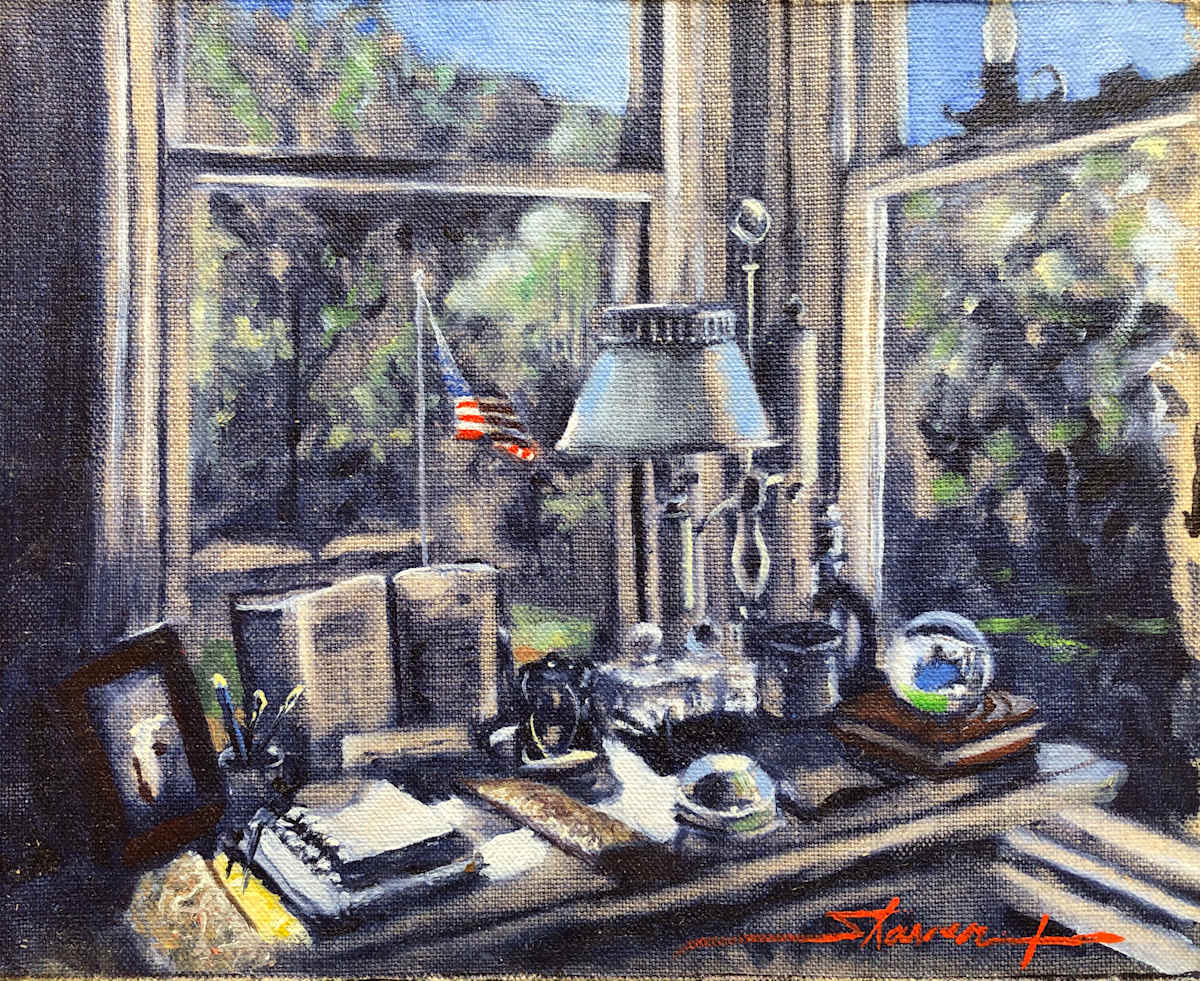 My Desk by Sharon Rusch Shaver, Image 1.