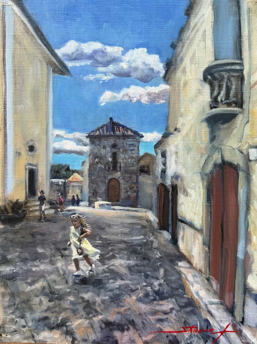 Plein Italian Joy by Sharon Rusch Shaver, Image 1.