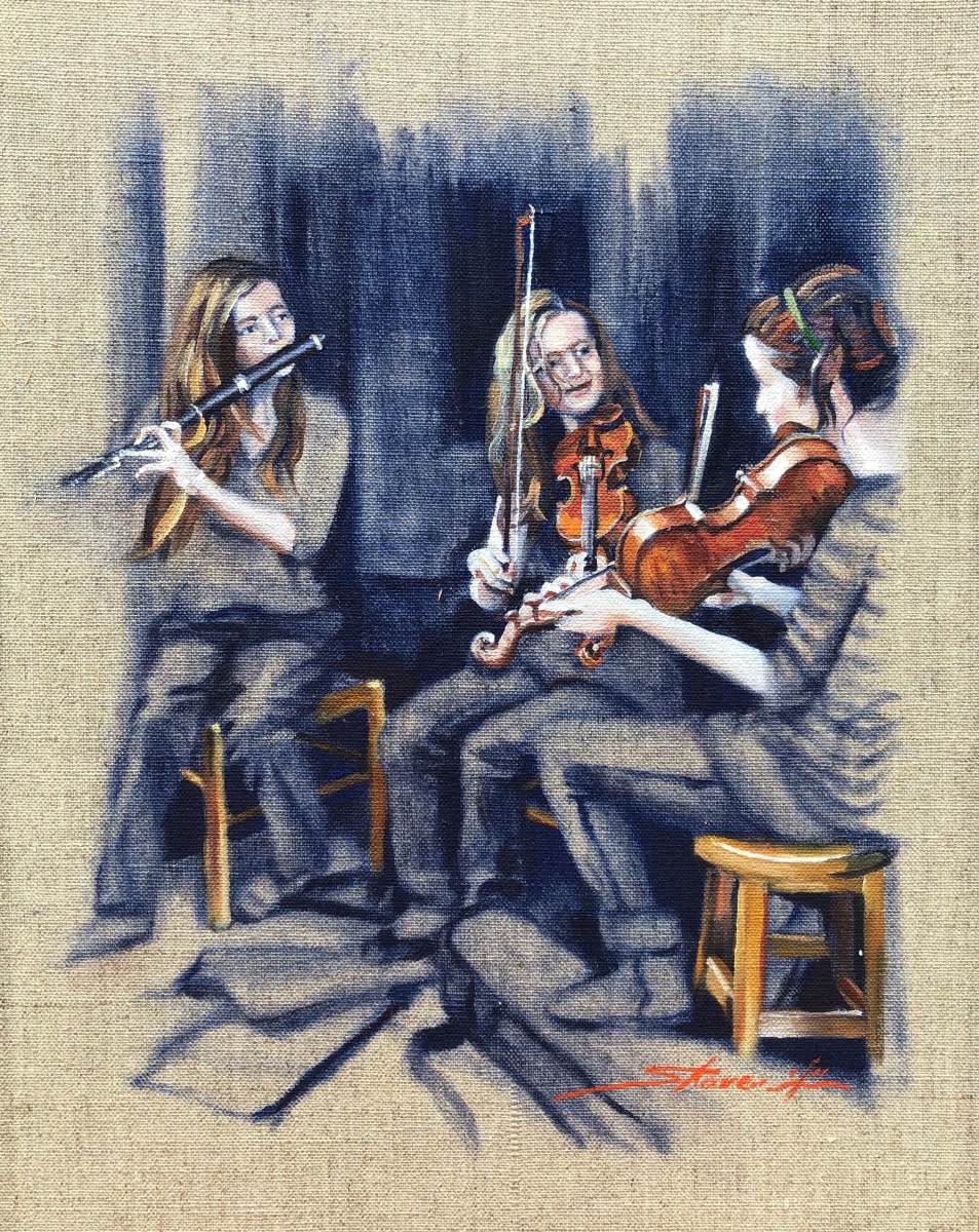 "Impromtu Ireland" by Sharon Rusch Shaver, Image 1.