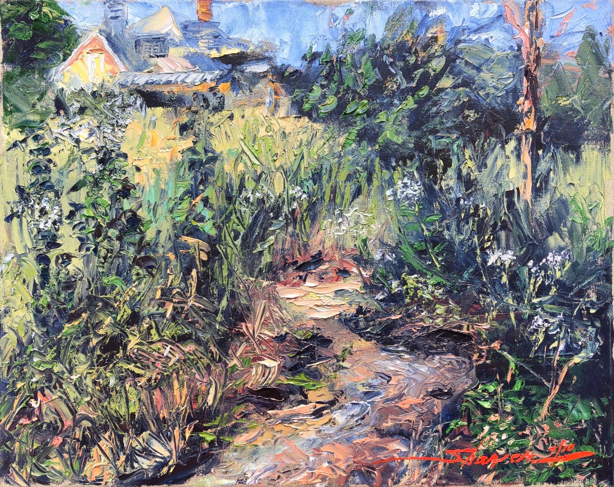Plein Dry Creek by Sharon Rusch Shaver 