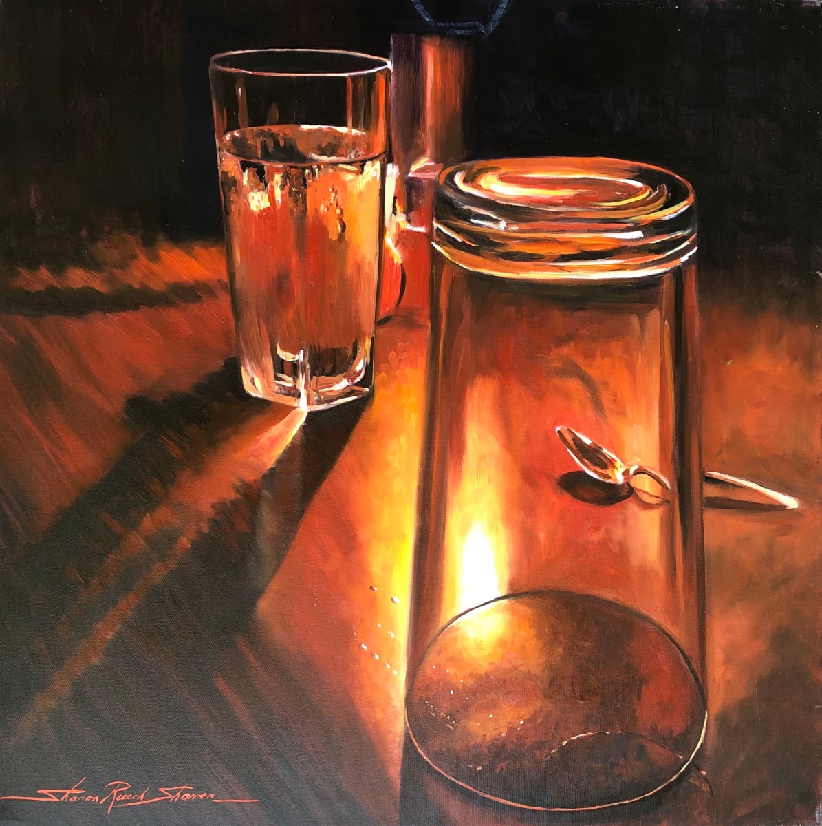 Glasses by Sharon Rusch Shaver 