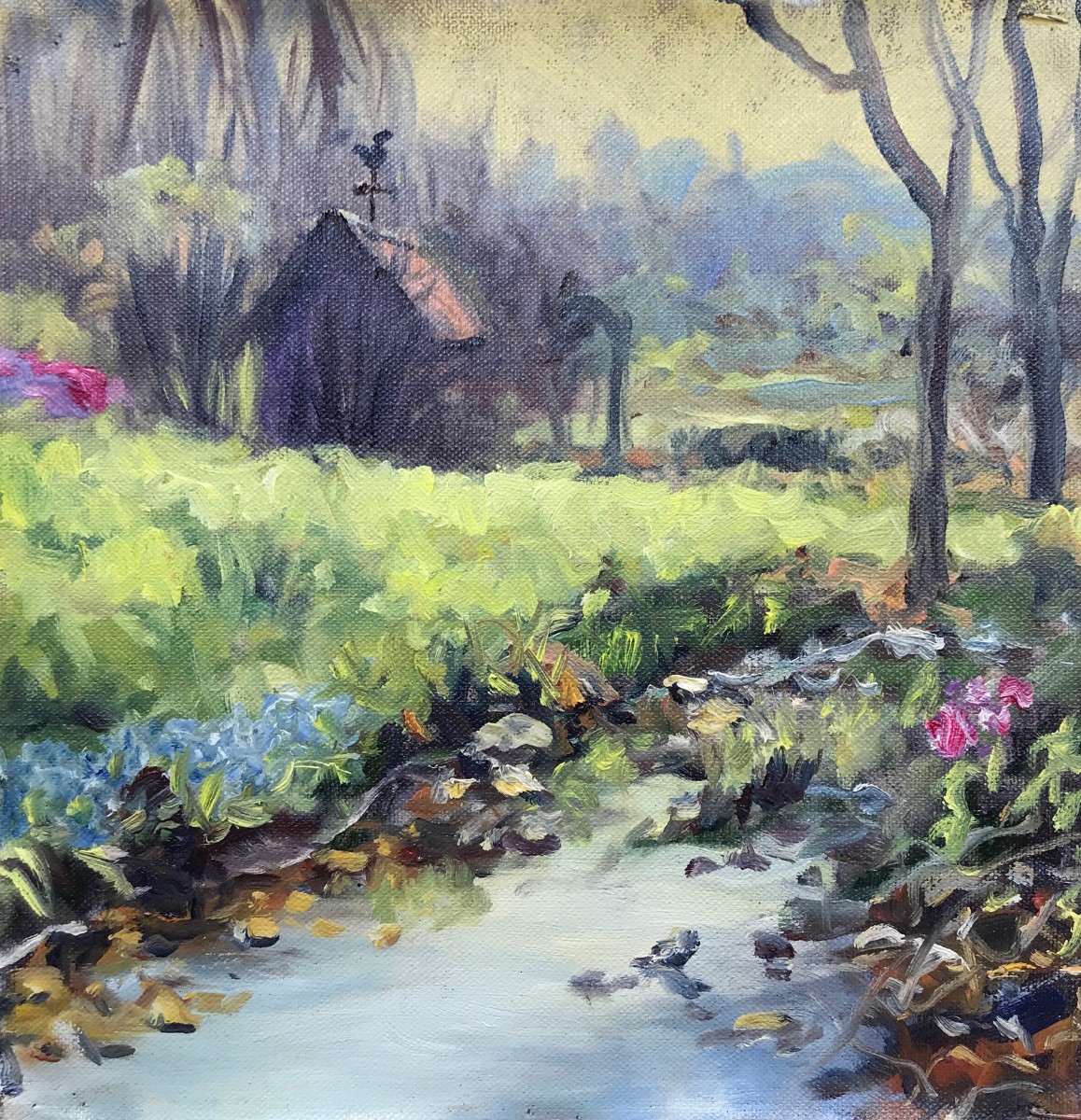 Plein April Joy by Sharon Rusch Shaver, Image 1.