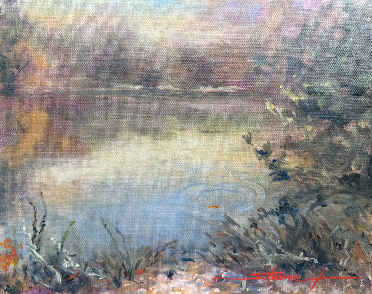Plein Serenity Early Fall by Sharon Rusch Shaver, Image 1.