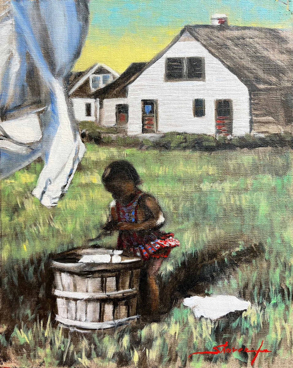 Looking Back by Sharon Rusch Shaver, Image 1.