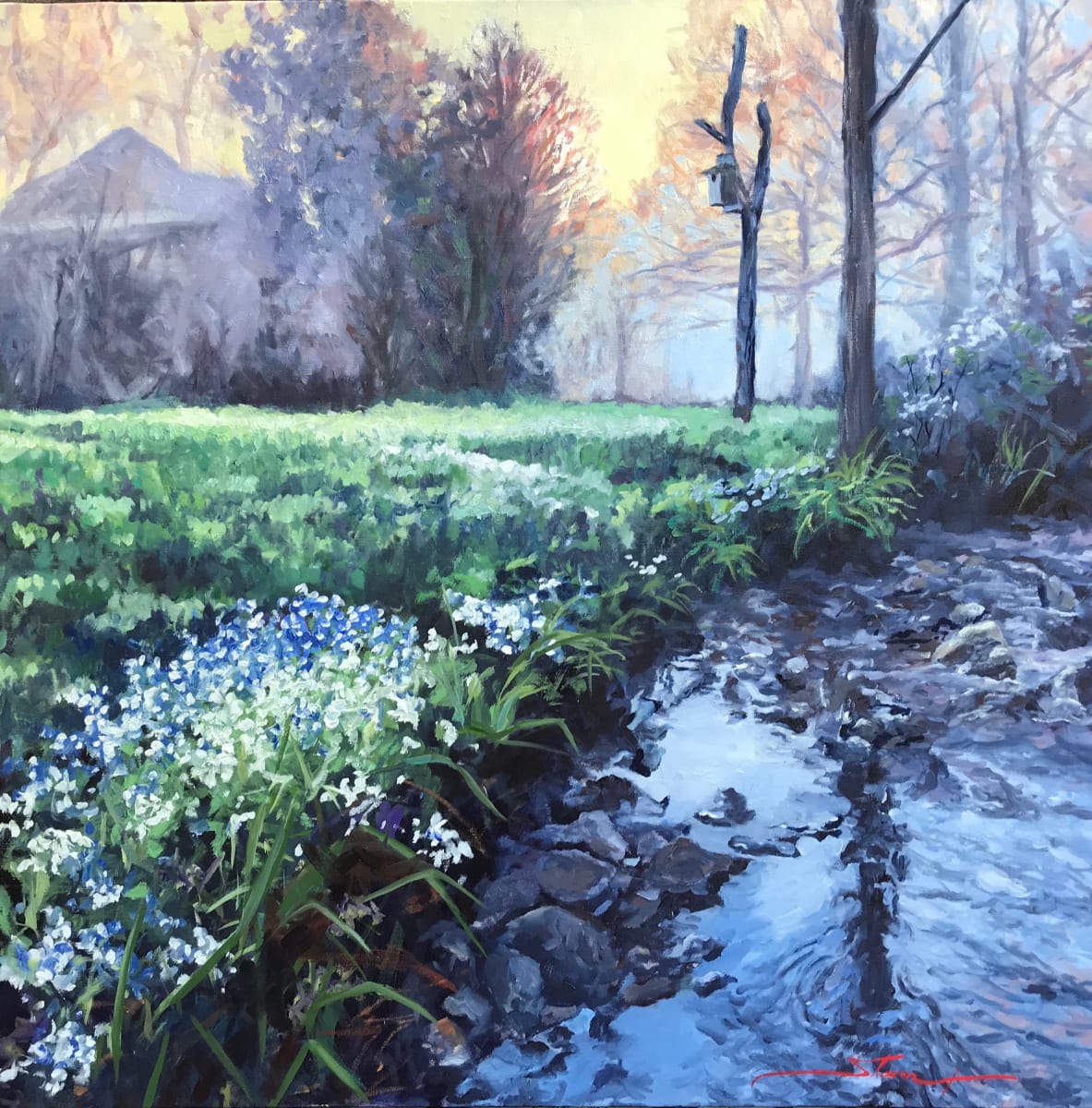 Misty Spring by Sharon Rusch Shaver, Image 1.