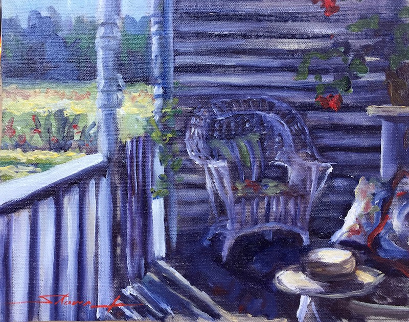 Plein Hot by Sharon Rusch Shaver, Image 1.