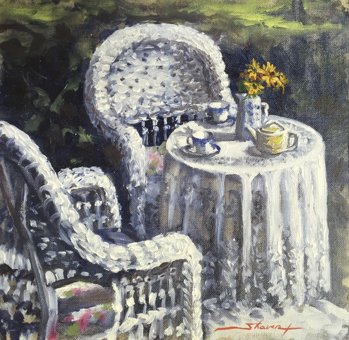 Tea for Two by Sharon Rusch Shaver 