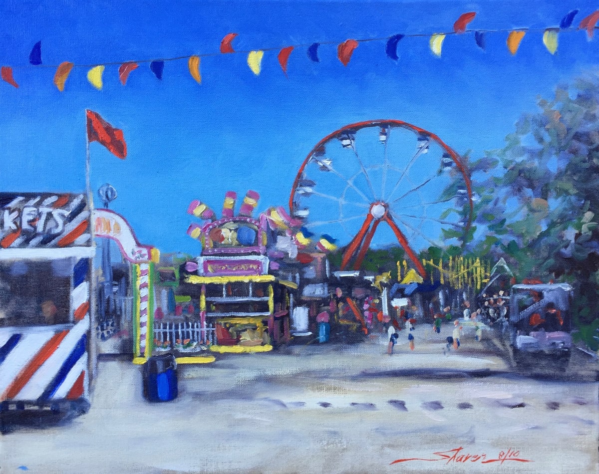 At the Fair by Sharon Rusch Shaver 
