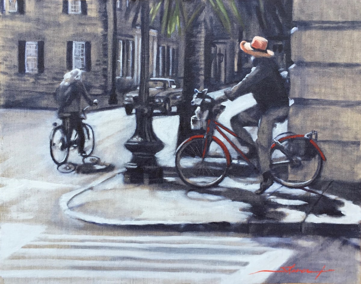 Ride to Town by Sharon Rusch Shaver, Image 1.