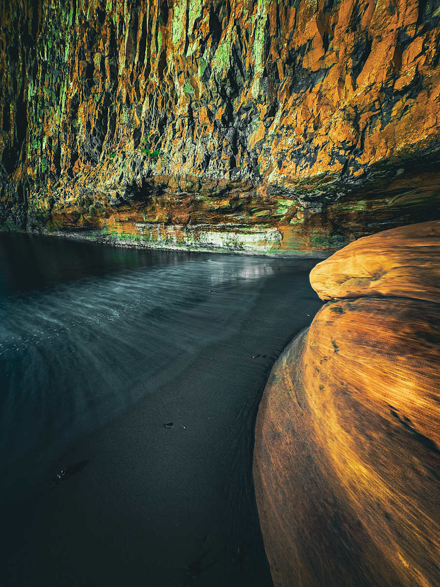 Cave Colors at Seal Rock by Sandy Brown Jensen, Image 1.