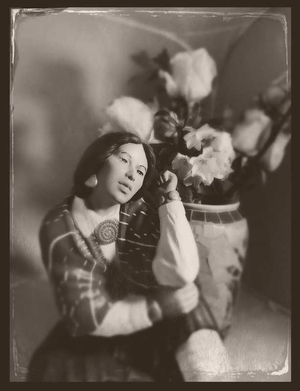 White Shell Woman by Sandy Brown Jensen, Image 1.