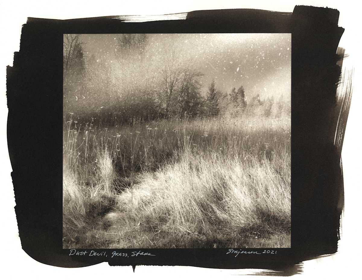 Dust Devil, Grass, Stars by Sandy Brown Jensen, Image 3.