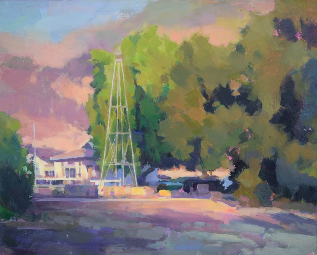 Ranch with Evening Light by Harvey Edward Cusworth, Image 5.
