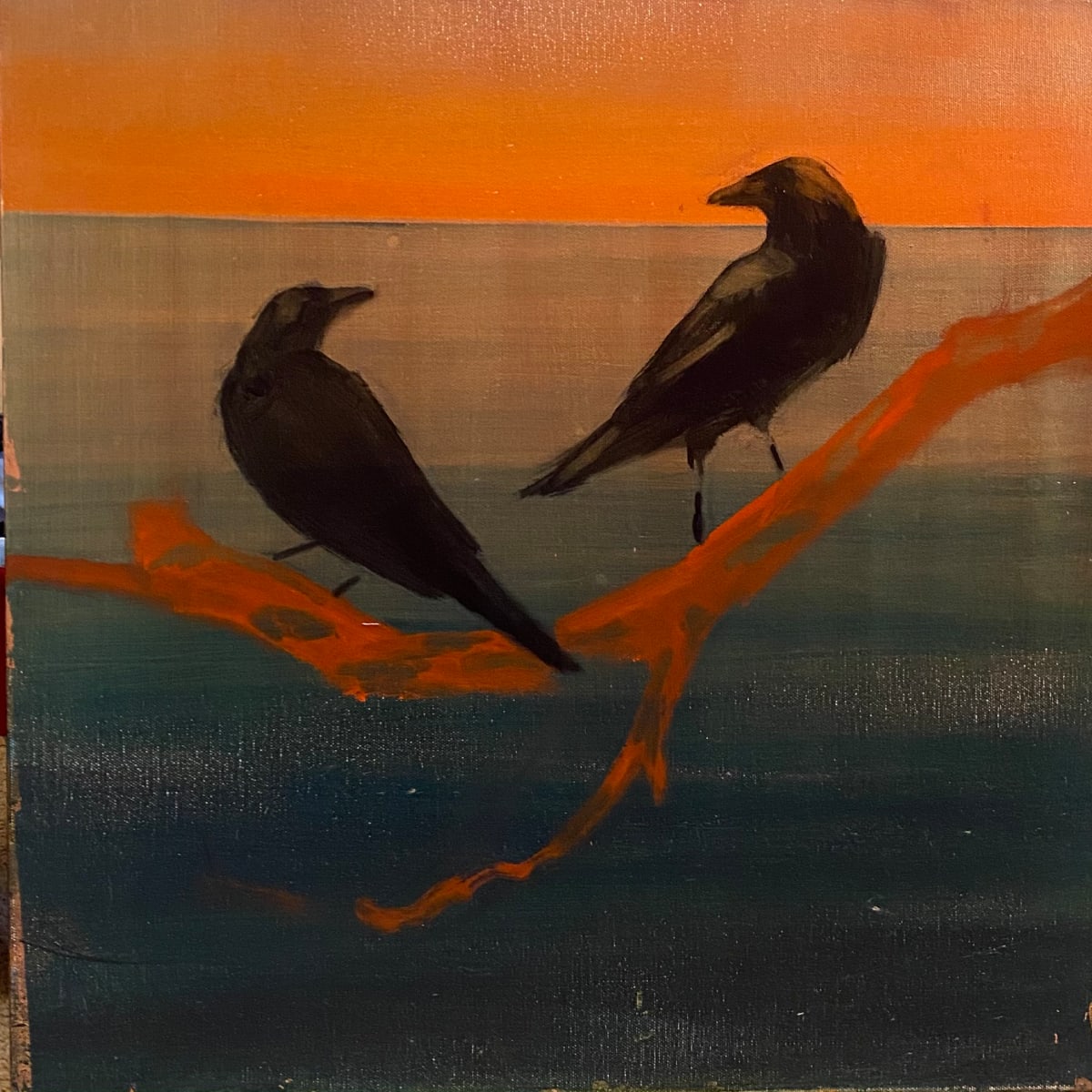 Perch with a view (Two together) by Janet E Fagan, Image 1.