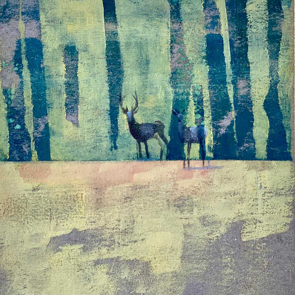 Forest Edge by Janet E Fagan 
