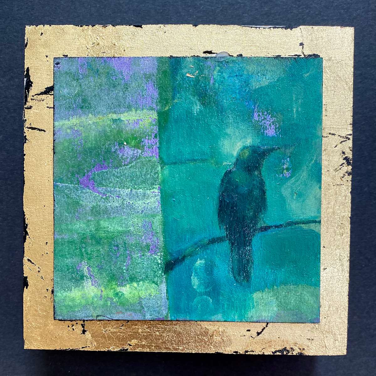 Birch Perch by Janet E Fagan 