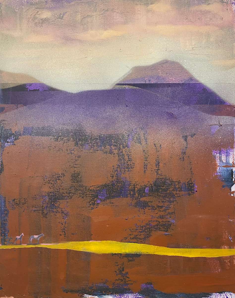 Pink Horses by Janet E Fagan, Image 1.