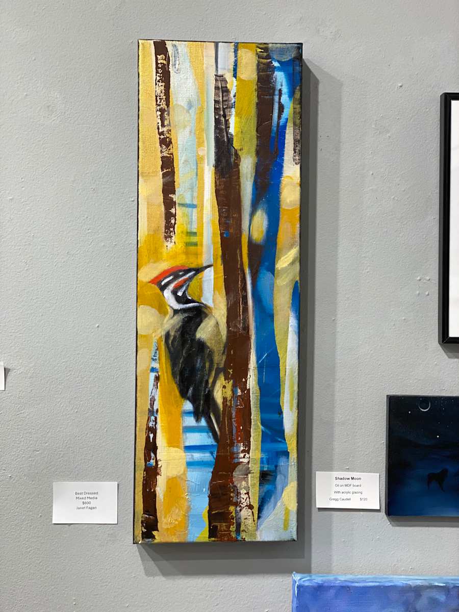 Best Dressed (Kat Werle Methow Visitor) by Janet E Fagan, Image 1.
