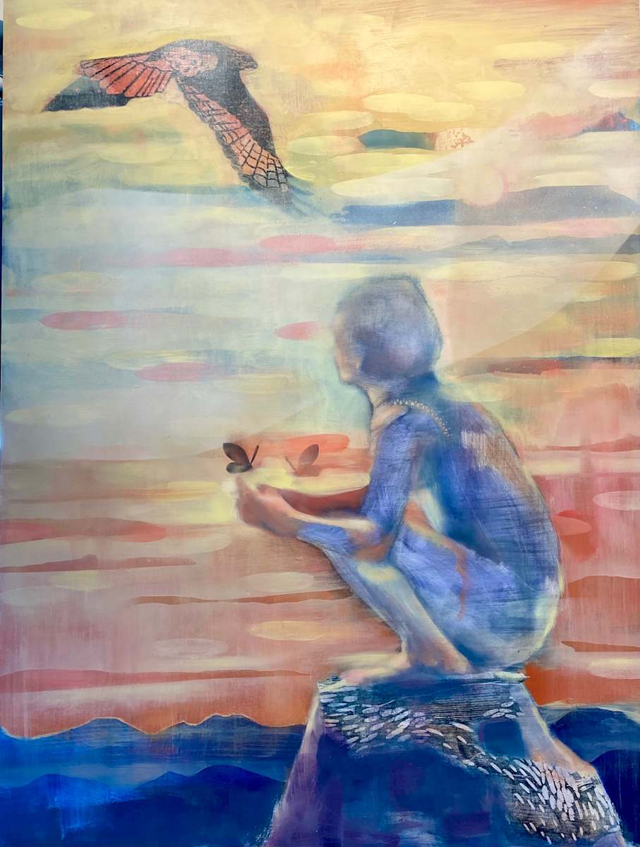 Perch by Janet E Fagan 