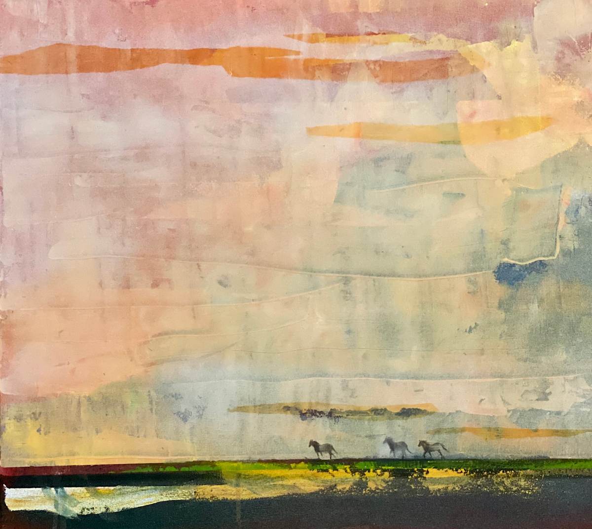 A good gallop by Janet E Fagan 