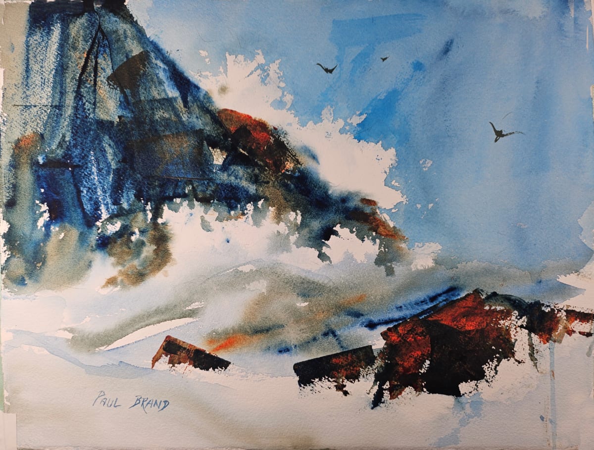 Acadia,  Rough Surf by Paul Brand, Image 1.