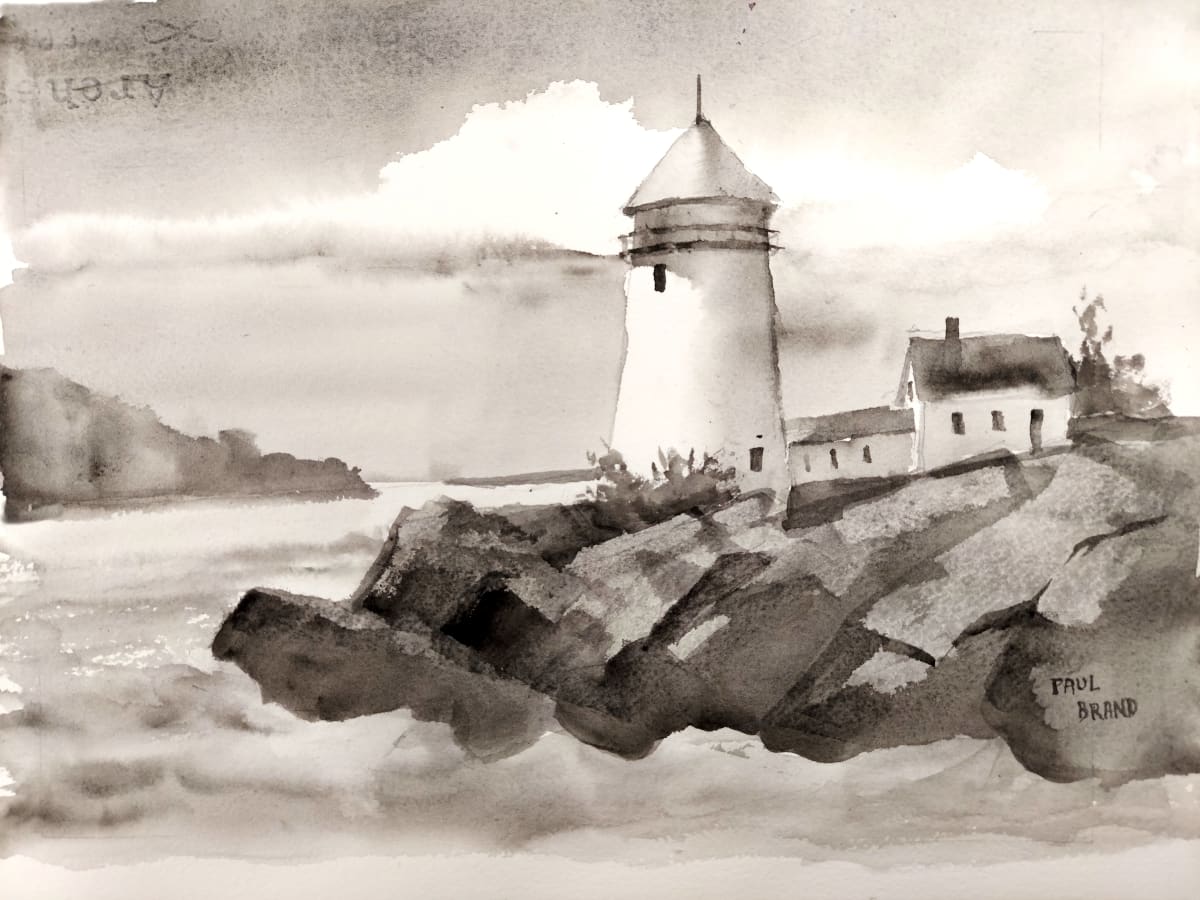 Neddick Lighthouse by Paul Brand, Image 1.