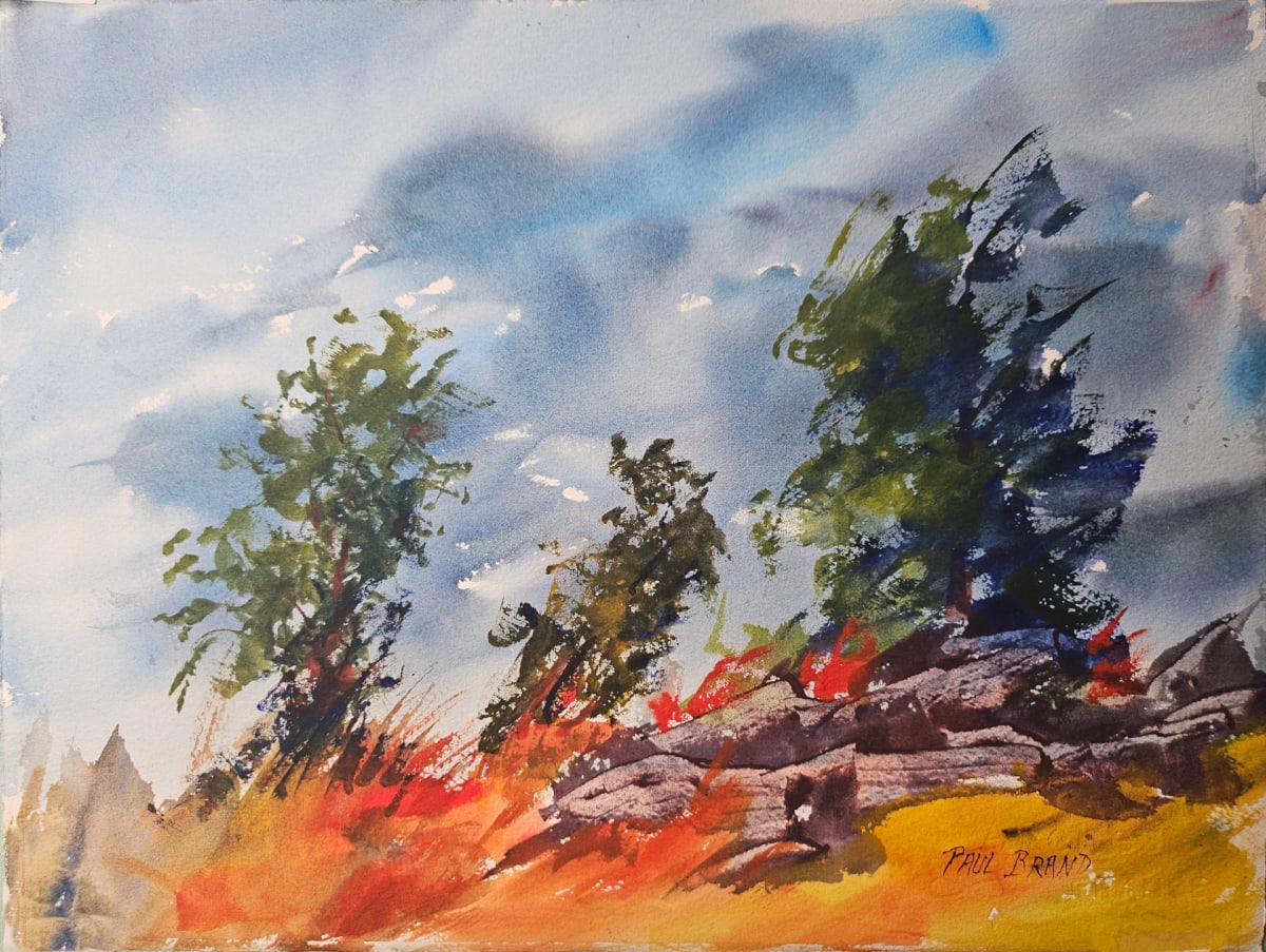 Windy Fall Day by Paul Brand, Image 1.